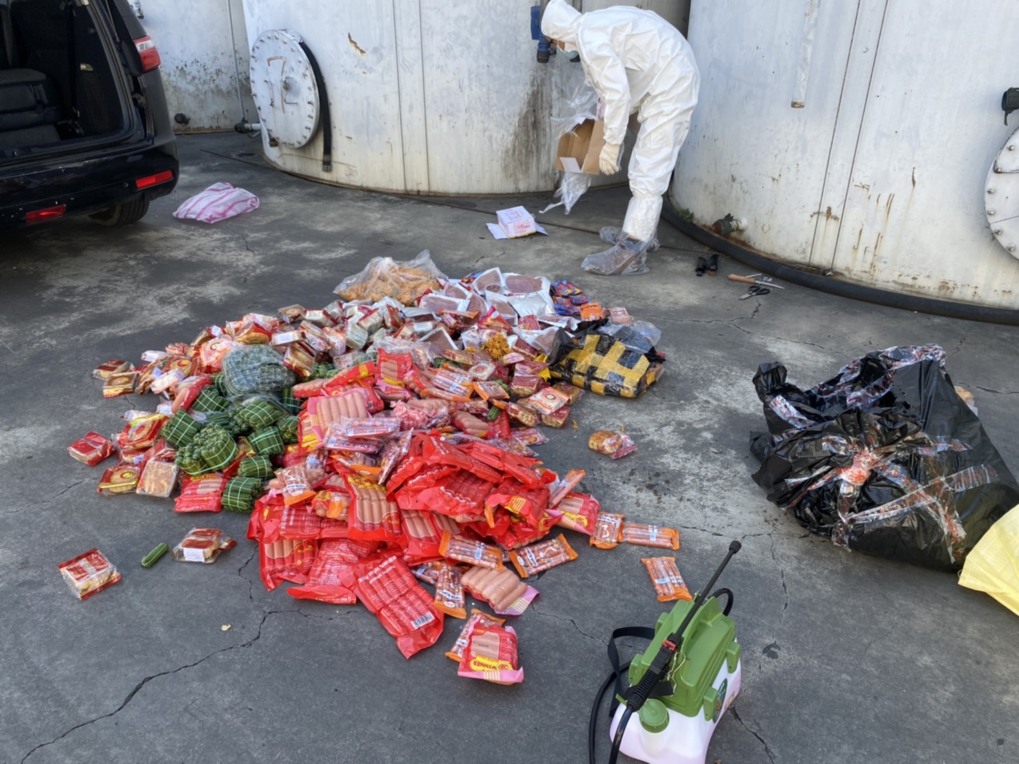 國內首度查獲帶有非洲豬瘟病毒之走私肉品,中央災害應變中心啟動緊急應變措施
