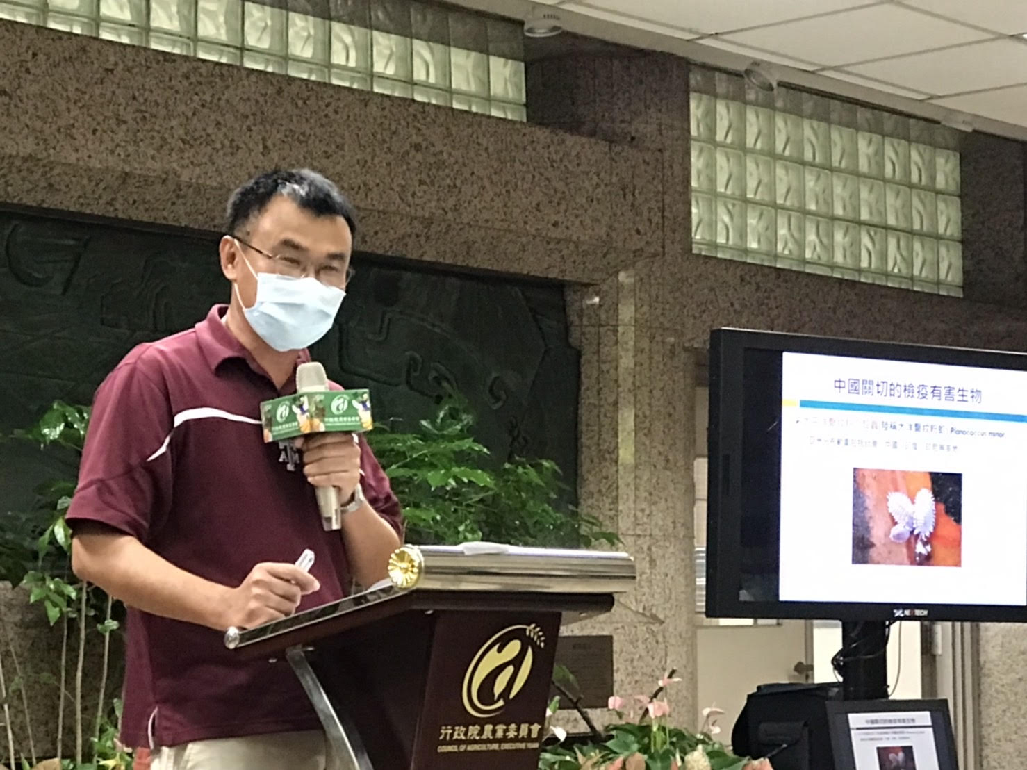 因應中國大陸片面暫停我國釋迦及蓮霧輸入,農委會採取相關措施保障農民權益
